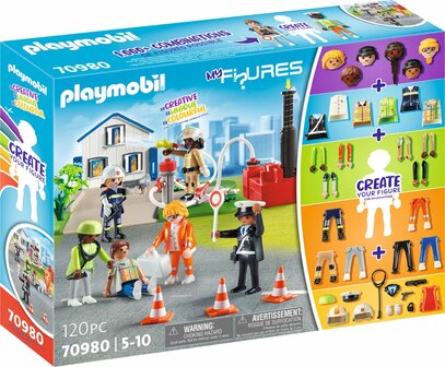 70980 PLAYMOBIL My Figures Reddingsmissie