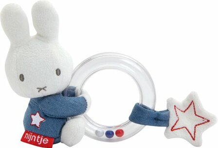 5009 Nijntje Denim Ringrammelaar