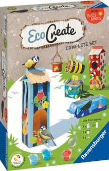 181438 EcoCreate Midi - Alles voor dieren / Dierenasielen - Ravensburger - Creatieve hobby&#039;s - Milieuvriendelijk DIY - Vanaf 6 jaar