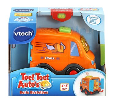 561223 VTech Toet Toet Auto&#039;s Boris Bestelbus - Interactief Speelgoed - Licht- en Geluidseffecten - 1 tot 5 Jaar