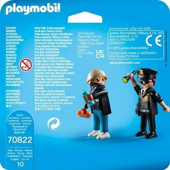 70822 PLAYMOBIL DuoPack politieagent en sproeier