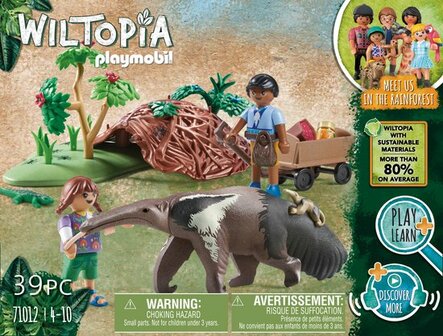 71012 PLAYMOBIL Wiltopia Miereneter verzorging