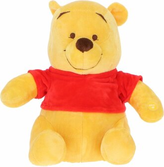 87979 Disney - Winnie de Poeh knuffel met geluid - 28 cm - Pluche