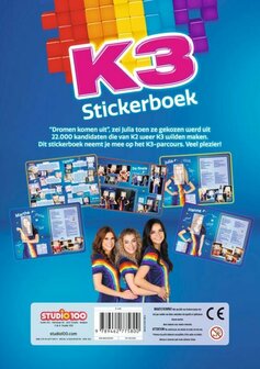 75800 K3 stickerboek