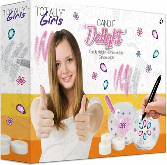 1056 Totally Girls Knutsel Doos Candle Delight Maak Je Eigen Kaarsenhouder