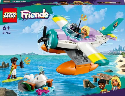 41752 LEGO Friends Reddingsvliegtuig op Zee Vliegtuig