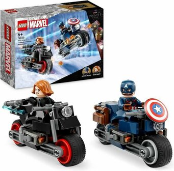 76260 LEGO Marvel Black Widow &amp; Captain America Motoren