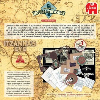 19833 Houses of Treasure Escape Quest Itzamna&#039;s Eye  Escaperoom met Legpuzzels