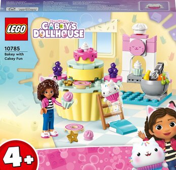 10785 LEGO Gabby&#039;s Dollhouse Bakken met Cakey