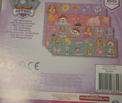 38557 Paw Patrol Sticker Set van 65 stickers