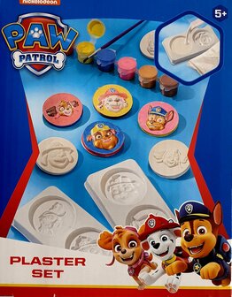 20947 Paw Patrol Gips en Verfset