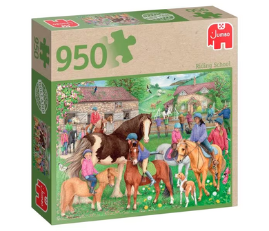 800299 Jumbo Puzzel Riding School 950 stukjes