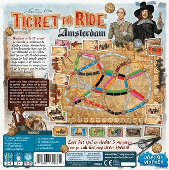 05631 Ticket to Ride Amsterdam Bordspel