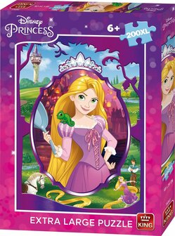 56062 KING Puzzel Disney Rapunzel XL 200 Stukjes 48 x 34 cm