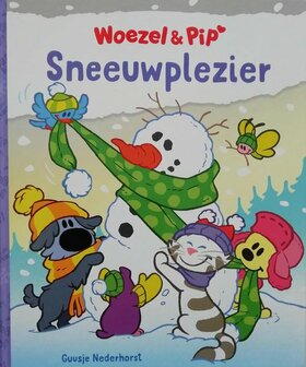 32200 Woezel en Pip Boek  Sneeuwplezier
