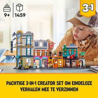 31141 LEGO Creator 3-in-1 Hoofdstraat