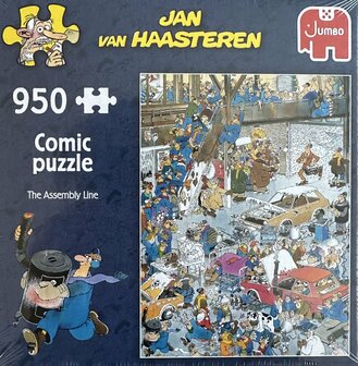 18033 Jumbo Puzzel Jan Van Haasteren The Assembly Line 950 Stukjes