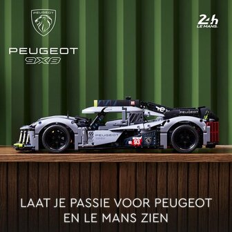 42156 LEGO Technic PEUGEOT 9X8 24H Le Mans Hybrid Hypercar