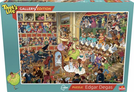 79087 Goliath That&#039;s Life Gallery Edition: Edgar Degas 1000 stukjes