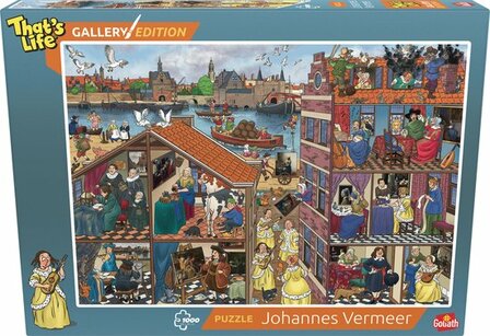 05878 Goliath That&#039;s Life Gallery Edition: Johannes Vermeer 1000 stukjes
