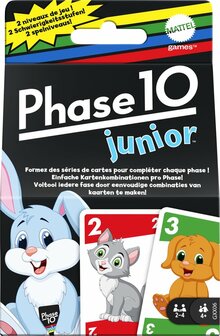 64639 Mattel Phase 10 Junior  Kaartspel