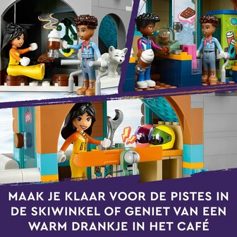 41756 LEGO Friends Vakantie skipiste en caf&eacute; Wintersport