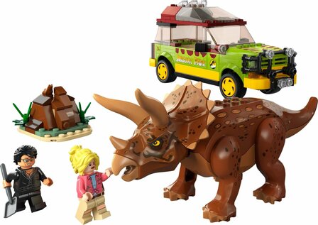 76959 LEGO Jurassic World Jurassic Park Triceratops onderzoek