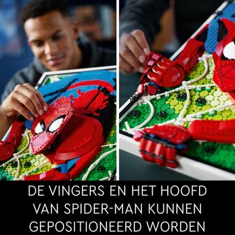 31209 LEGO ART De geweldige Spiderman