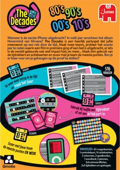 19829 Jumbo The Decades Spel