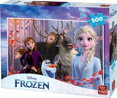 55990 King Puzzel Disney Frozen met Rendier 500 Stukjes