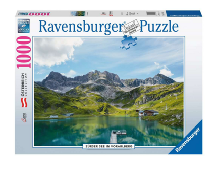 171743 Ravensburger Puzzel Z&uuml;rser See in Vorarlberg 1000 Stukjes