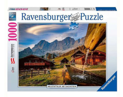 171736 Ravensburger Puzzel Neustattalm Am Dachstein 1000 Stukjes