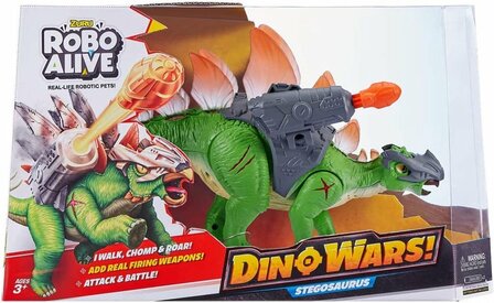 28167 ZURU Robo Alive Stegosaurus Dino Wars Groen