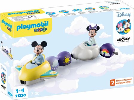 71320 PLAYMOBIL 1.2.3 &amp; Disney Mickey Mouse Wolkentrein