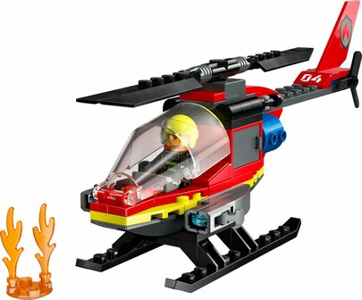 60411 LEGO City Brandweerhelikopter