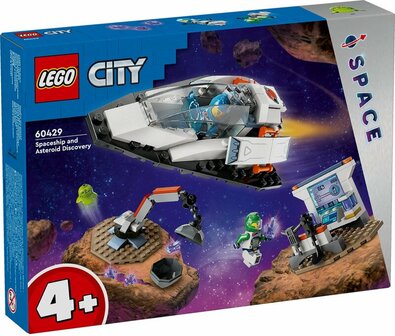 60429 LEGO City Ruimteschip en Ontdekking van Astero&iuml;de