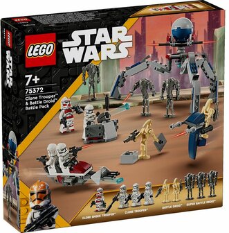 75372 LEGO Star Wars Clone Trooper&trade; &amp; Battle Droid&trade; Battle Pack