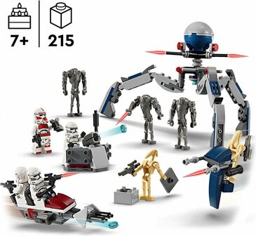 75372 LEGO Star Wars Clone Trooper&trade; &amp; Battle Droid&trade; Battle Pack