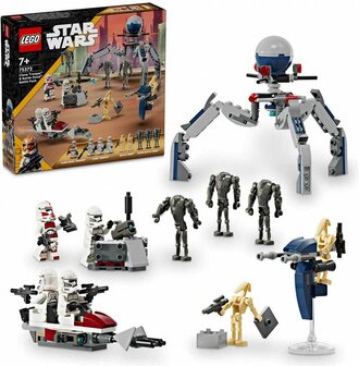 75372 LEGO Star Wars Clone Trooper&trade; &amp; Battle Droid&trade; Battle Pack