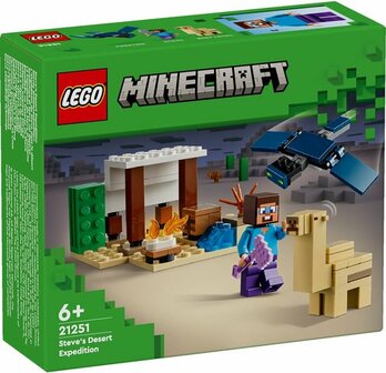 21251 LEGO Minecraft Steve&#039;s woestijnexpeditie