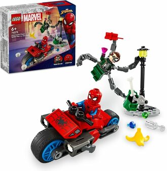 75275 LEGO Marvel Motorachtervolging: Spider-Man vs. Doc Ock