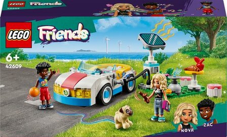 42609 LEGO Friends Elektrische auto en oplaadpunt