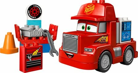 10417 LEGO DUPLO Disney en Pixar&#039;s Cars Mack bij de race