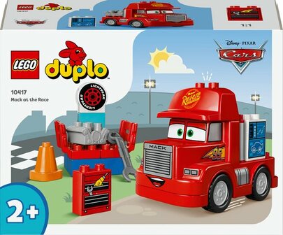 10417 LEGO DUPLO Disney en Pixar&#039;s Cars Mack bij de race