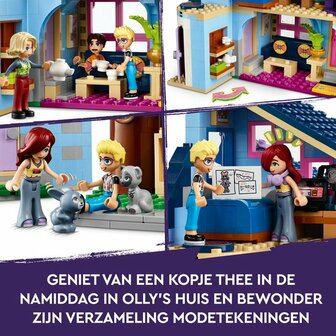 42620 LEGO Friends Olly en Paisley&#039;s huizen