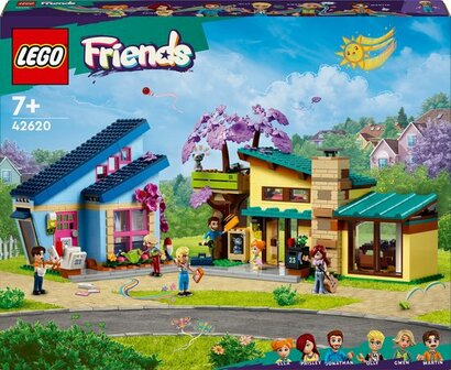 42620 LEGO Friends Olly en Paisley&#039;s huizen