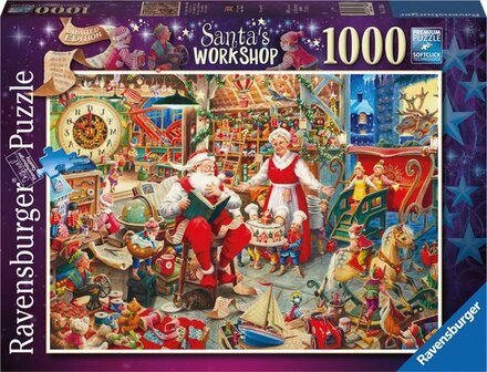 173006 Ravensburger Puzzel Santa&#039;s Workshop 1000 stukjes