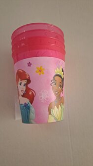 67812 Disney Princess Bekers Herbruikbaar 4 Stuks Roze