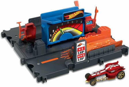 09685 Mattel Hot Wheels City Explorer Fuel Station Shift Hot Wheels Uitbreiding 