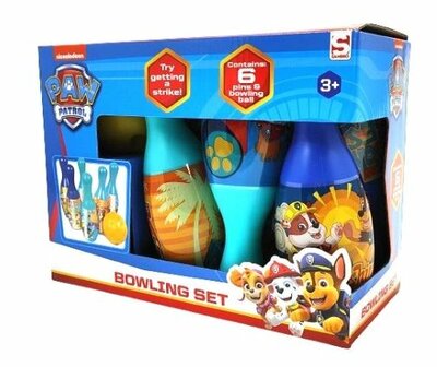 81549 Paw Patrol Bowlingset 7dlg